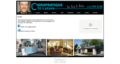 Desktop Screenshot of chirostlazare.com