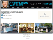 Tablet Screenshot of chirostlazare.com